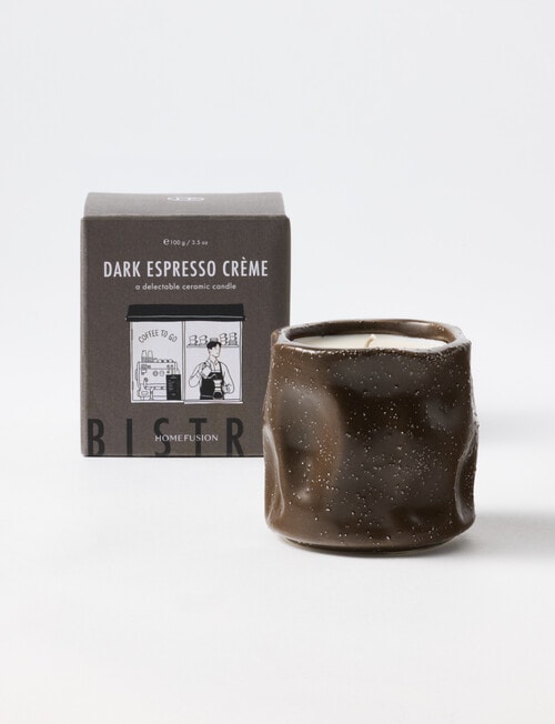 Home Fusion Bistro Dark Espresso Candle, 100g product photo
