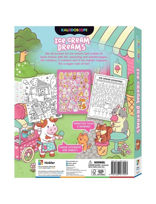 Kaleidoscope Colouring Kit Ice Cream Dreams product photo View 05 L