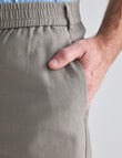 Chisel Elasticated Waist Pants, Stone product photo View 04 S