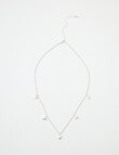 Whistle Heart Necklace, Silver Tone product photo
