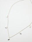 Whistle Heart Necklace, Silver Tone product photo View 02 S