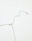 Whistle Heart Necklace, Silver Tone product photo View 03 S