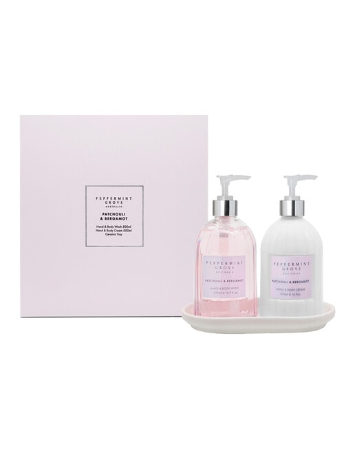 Peppermint Grove Hand Care Gift Set, Patchouli & Bergamot product photo