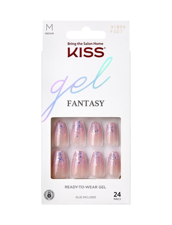 Kiss Nails Gel Fantasy Nails, Winter Sparks product photo