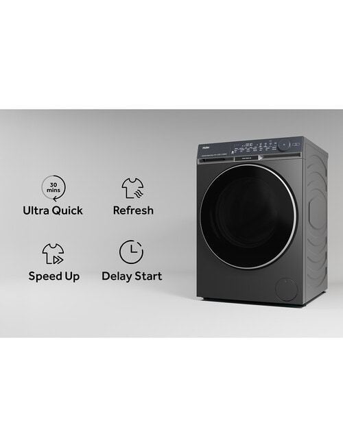 Haier 10kg 500 Series Front Load Washing Machine, HWF10DB2 product photo View 06 L