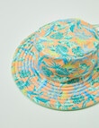 Wavetribe Palm Tree Reversible Bucket Hat, Green product photo View 06 S