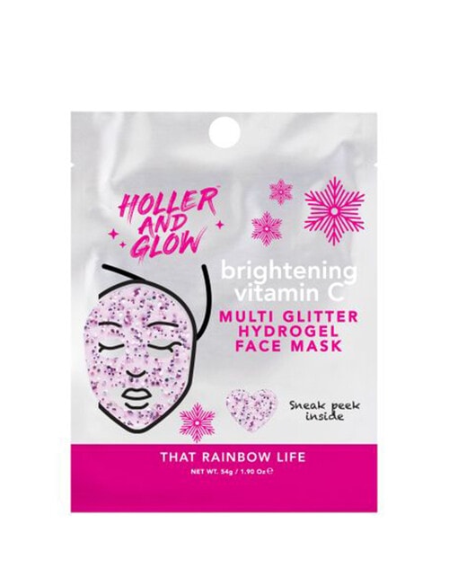 Holler and Glow That Rainbow Life Face Mask product photo