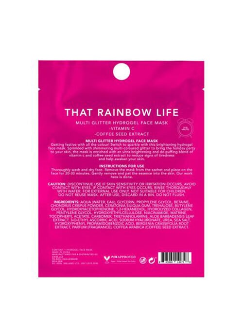 Holler and Glow That Rainbow Life Face Mask product photo View 02 L