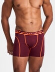 Jockey Performance Micro Mid Trunk, Tawny Port product photo View 02 S