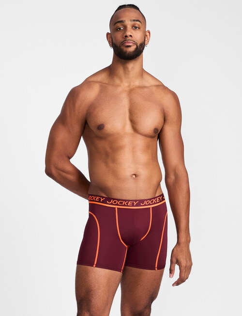 Jockey Performance Micro Mid Trunk, Tawny Port product photo View 04 L