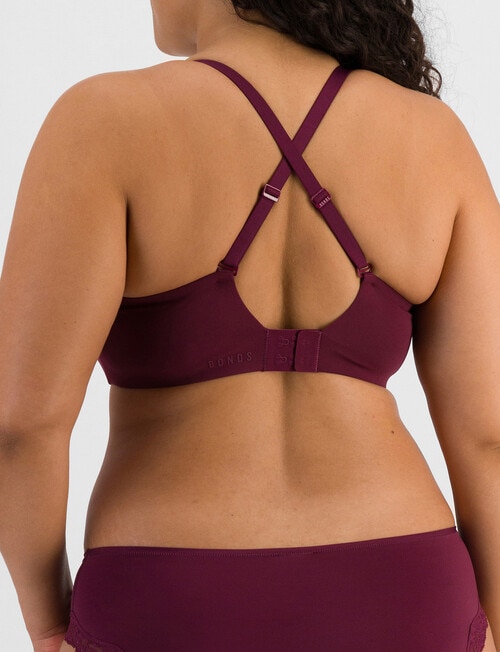 Bonds Bases Wirefree Scoop Bra, Queen Bee product photo View 04 L