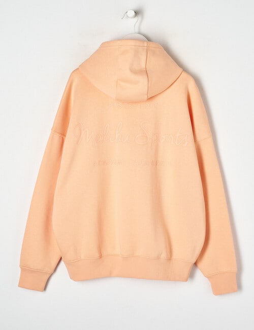 Switch Malibu Sports Pastel Edit Oversized Hoodie, Papaya product photo View 02 L