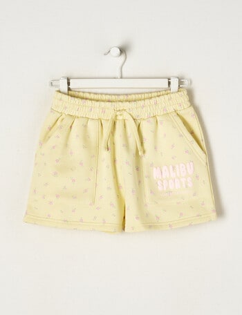 Switch Malibu Sports Ditsy Floral Short, Pale Lemon product photo