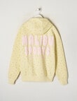 Switch Malibu Sports Ditsy Floral Oversized Hoodie, Pale Lemon product photo View 02 S