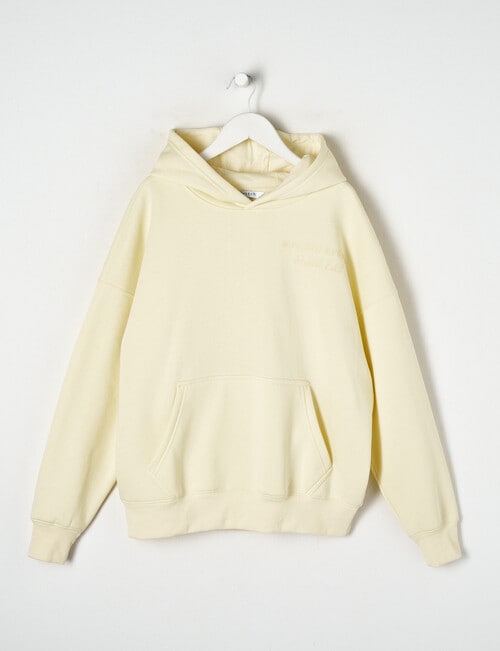 Switch Malibu Sports Pastel Edit Oversized Hoodie, Lemon product photo