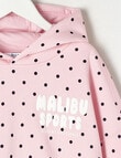 Switch Malibu Sports Spots Oversized Hoodie, Baby Pink product photo View 03 S