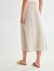 Zest Linen Bias Cut Skirt, Sandshell product photo View 02 S