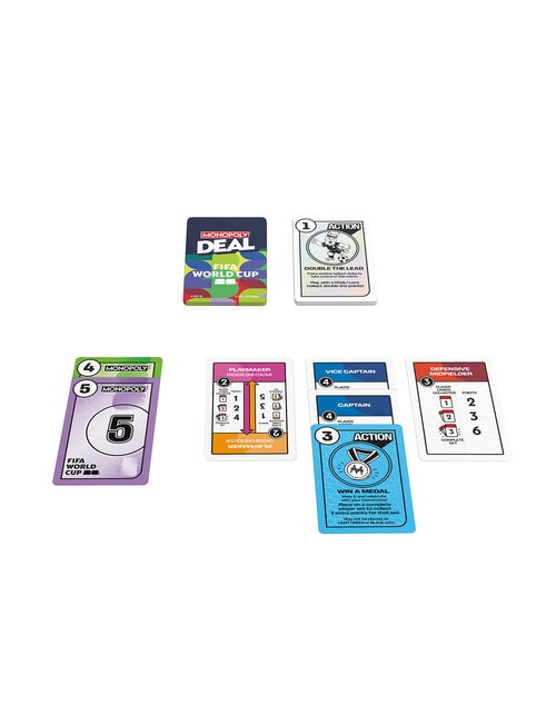 Hasbro Games Monopoly Deal FIFA World Cup product photo View 03 L