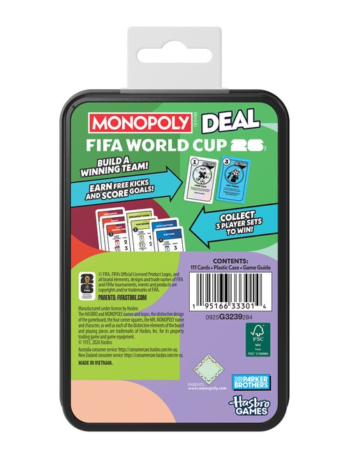 Hasbro Games Monopoly Deal FIFA World Cup product photo View 09 L