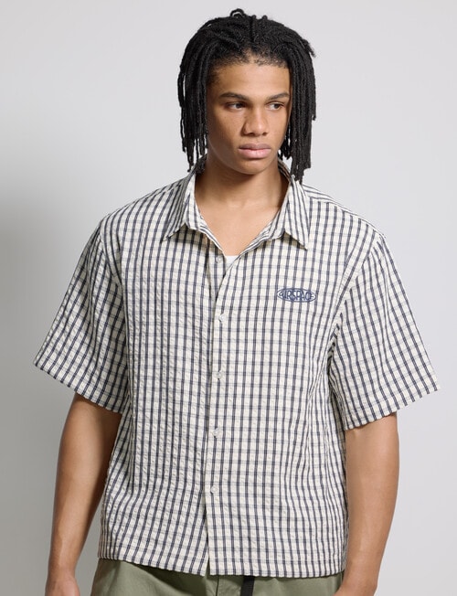 AIR SPACE Check Shirt, Check product photo View 03 L