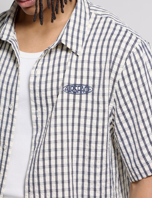 AIR SPACE Check Shirt, Check product photo View 05 L
