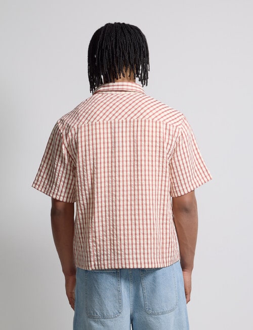 AIR SPACE Check Shirt, Check product photo View 02 L