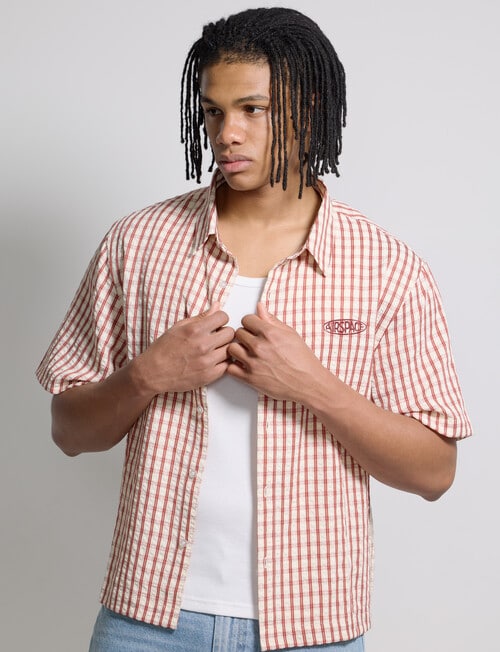 AIR SPACE Check Shirt, Check product photo View 04 L