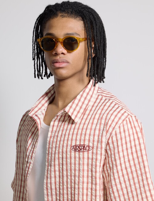AIR SPACE Check Shirt, Check product photo View 05 L