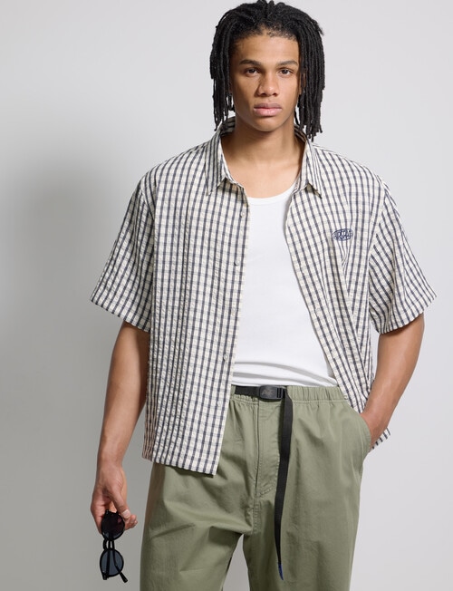 AIR SPACE Check Shirt, Check product photo View 04 L