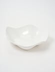 Robert Gordon Wavy Fruit Bowl, White Speckle, 33cm product photo