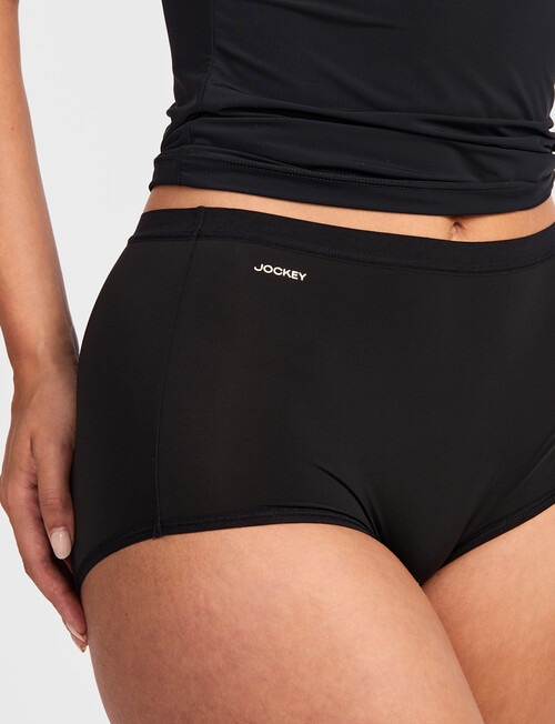 Jockey Everyday Comfort Smooth Full Brief, Black product photo View 03 L