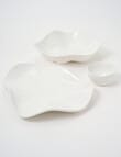 Robert Gordon Wavy Platter, White Speckle, 36cm product photo View 05 S