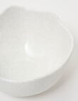 Robert Gordon Wavy Condiment Bowl, White Speckle, 11.7cm product photo View 04 S
