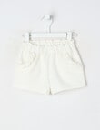 Teeny Weeny Alphabet Soup Play Knit Short, Papyrus product photo