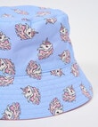 Mac & Ellie Unicorn Reversible Bucket Hat, Violet product photo View 04 S
