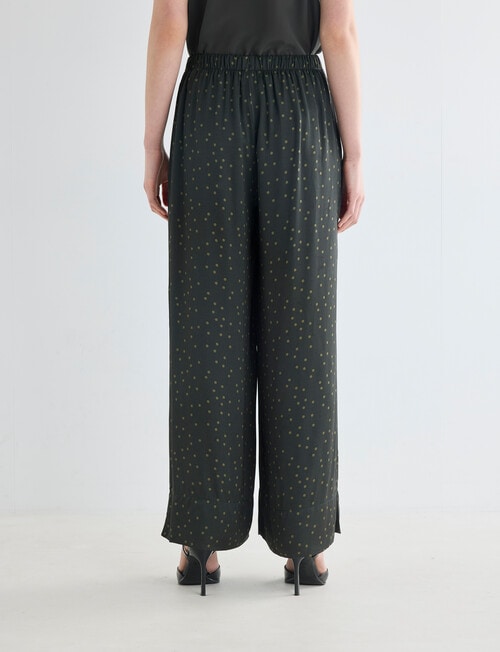 State of play Ivy Pant, Dark Green Spot product photo View 02 L