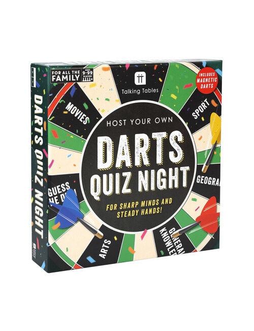 Talking Tables Talk Darts Quiz Night product photo