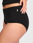 Jockey Comfort Classics Cotton Full Brief, 2-Pack, Black product photo View 03 S