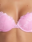 Perfects Brazilian Push Up Bra, Bubble Gum product photo View 02 S