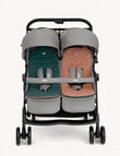 Joie Aire Twin 4-Wheel Stroller, Pebble product photo View 03 S
