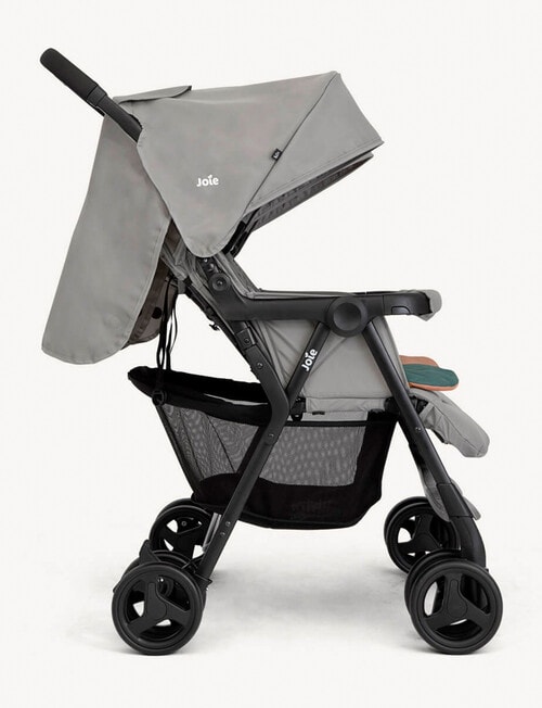 Joie Aire Twin 4-Wheel Stroller, Pebble product photo View 05 L
