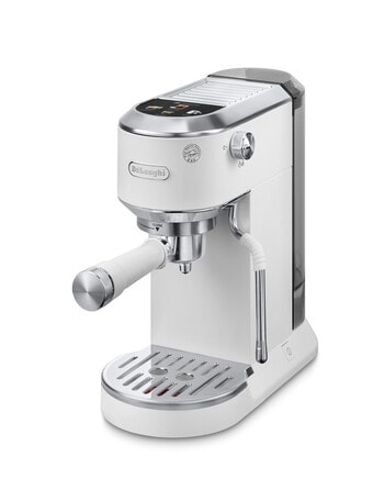 DeLonghi Dedica Duo with Cold Brew Coffee Machine, White, EC890.WI product photo