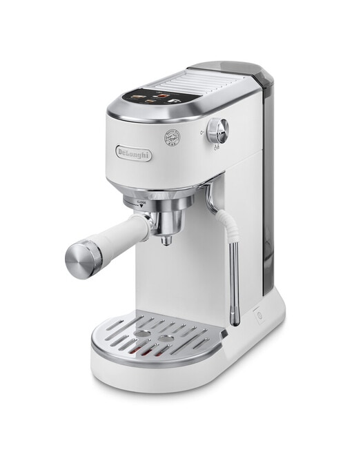 DeLonghi Dedica Duo with Cold Brew Coffee Machine, White, EC890.WI product photo