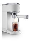DeLonghi Dedica Duo with Cold Brew Coffee Machine, White, EC890.WI product photo View 03 S