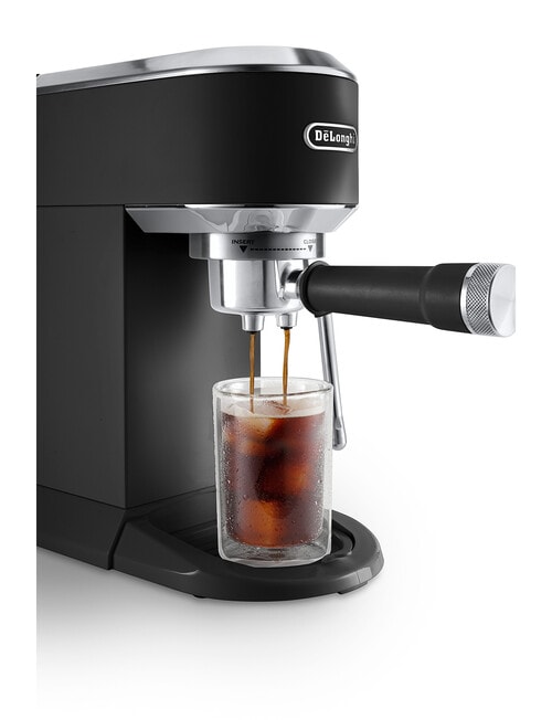 DeLonghi Dedica Duo with Cold Brew Coffee Machine, Black, EC890.BK product photo View 03 L