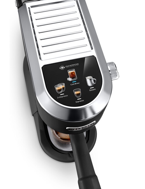 DeLonghi Dedica Duo with Cold Brew Coffee Machine, Black, EC890.BK product photo View 04 L