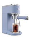 DeLonghi Dedica Duo with Cold Brew Coffee Machine, Blue, EC890.LA product photo