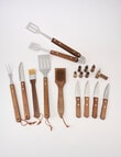 SouthWest BBQ 18-Piece BBQ Tool Set with Hard Case product photo View 03 S