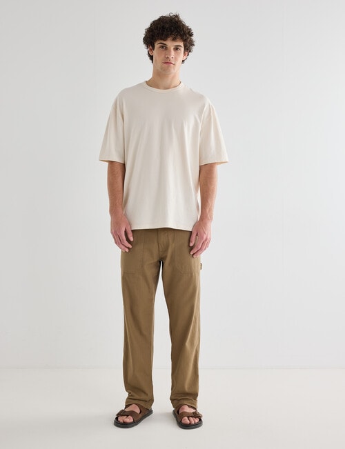 Gasoline Mason Carpenter Pant, Tan product photo View 03 L