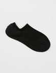 DS Socks Viscose Liner Sock, Black, 5-11 product photo